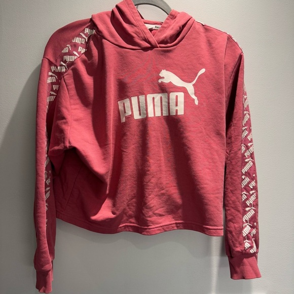 Puma Cropped Sweatshirt Size Small - Picture 1 of 7